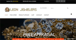 Desktop Screenshot of leonjewelers.com